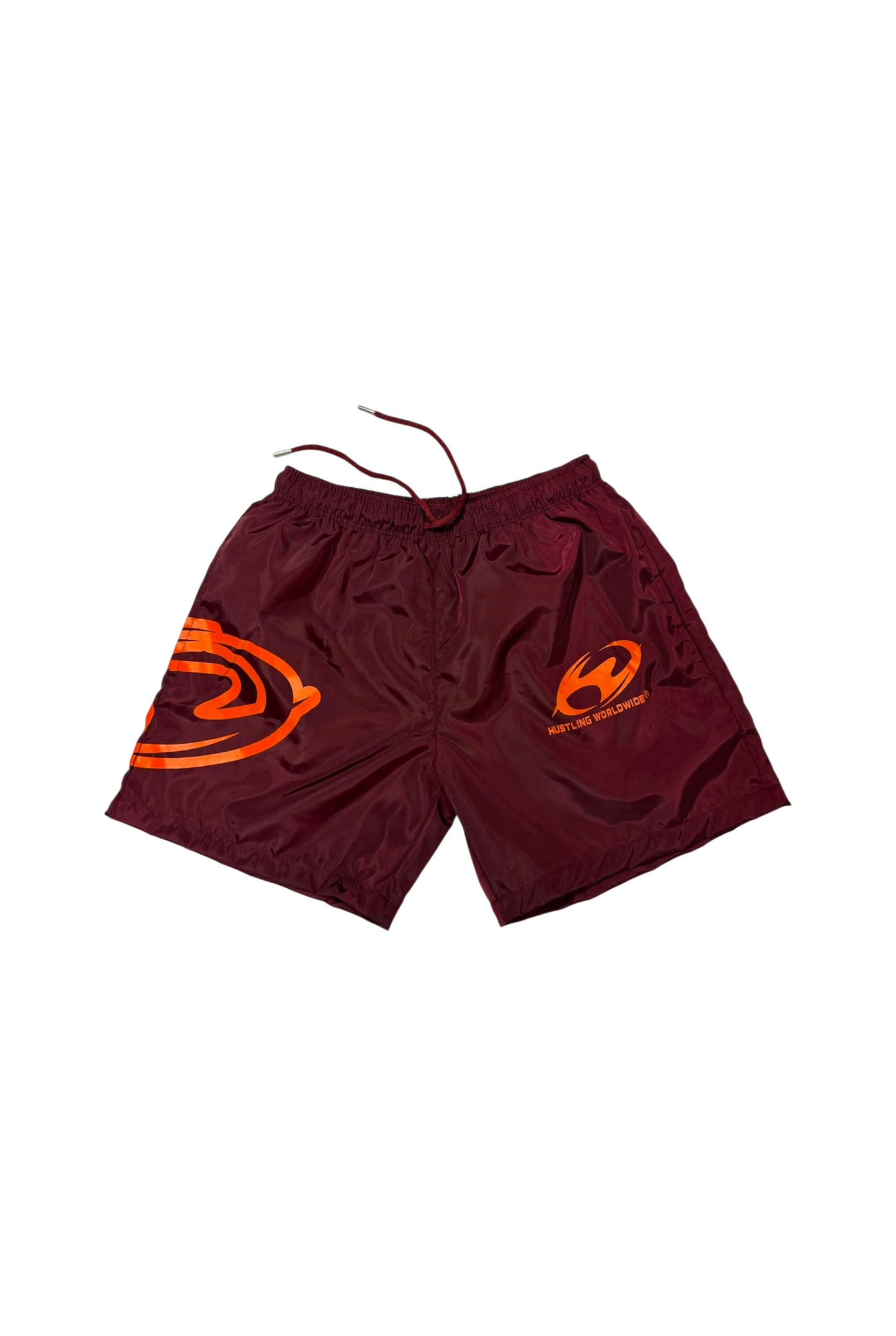 HWW V3 windbreaker short (burgundy)