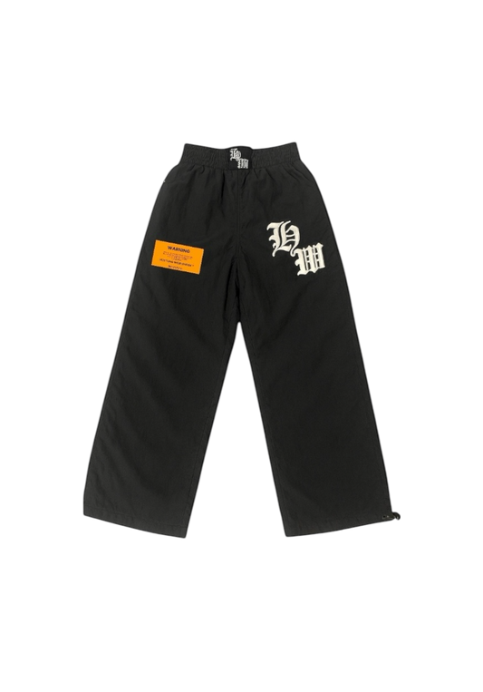 HWW nylon pant (black)