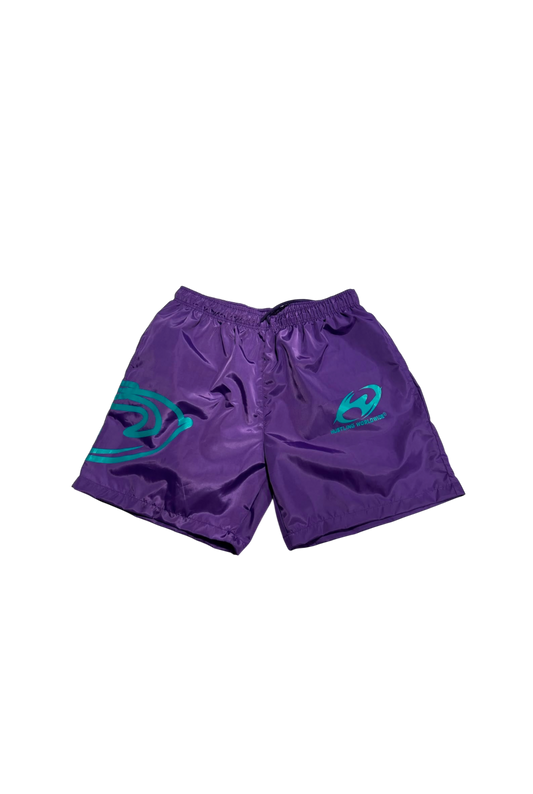 HWW V3 windbreaker short (purple)