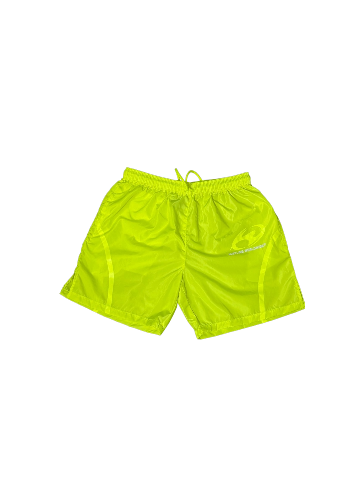 HWW nylon shorts neon