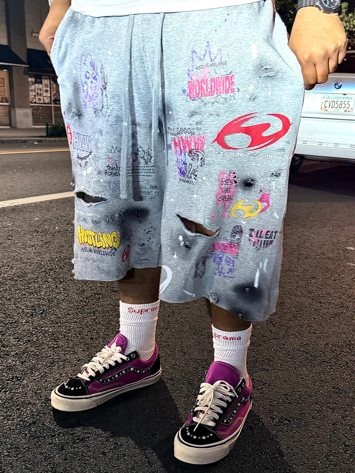 HWW “streets” 3/4 shorts