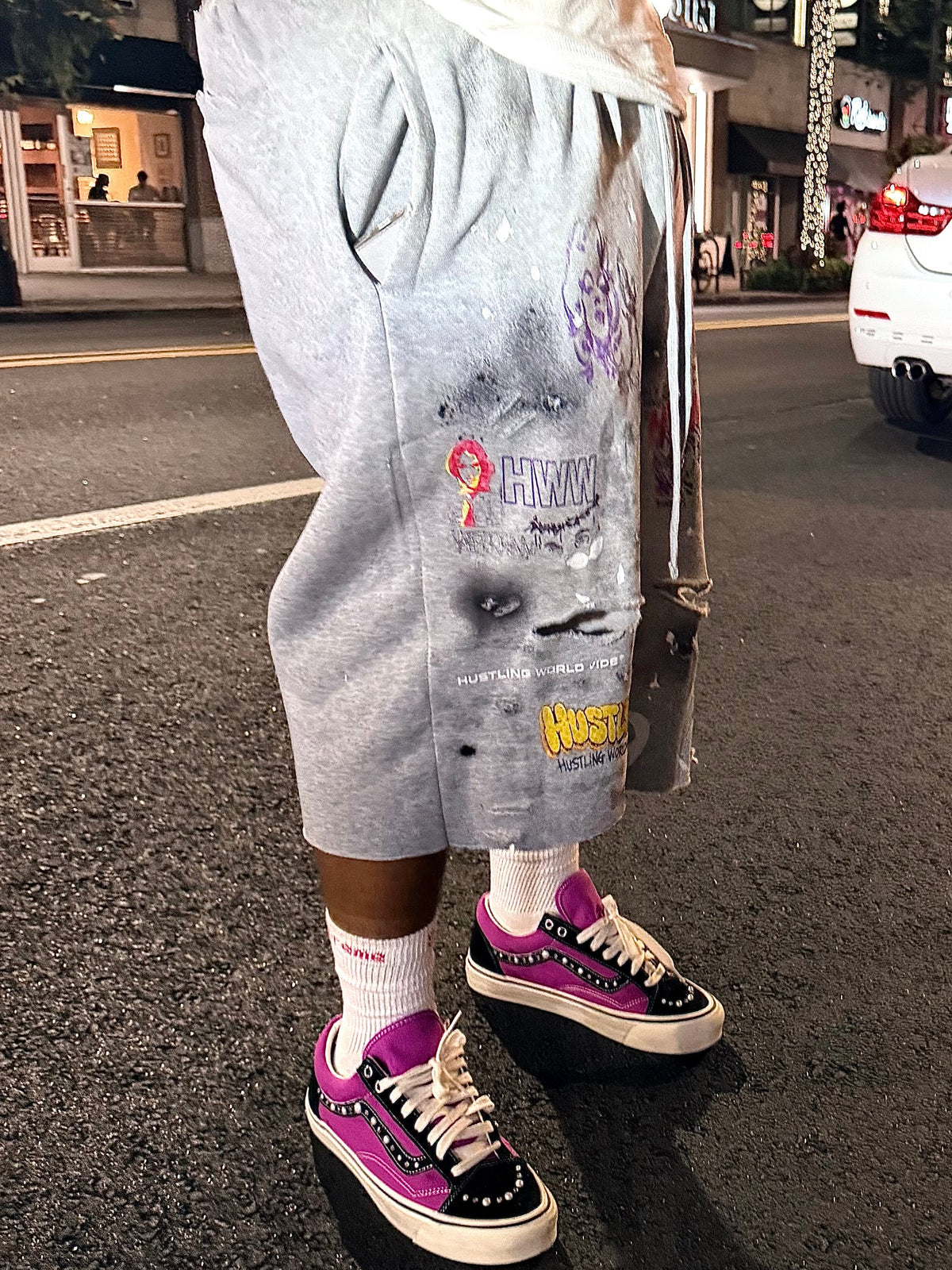 HWW “streets” 3/4 shorts