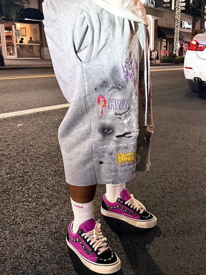 HWW “streets” 3/4 shorts